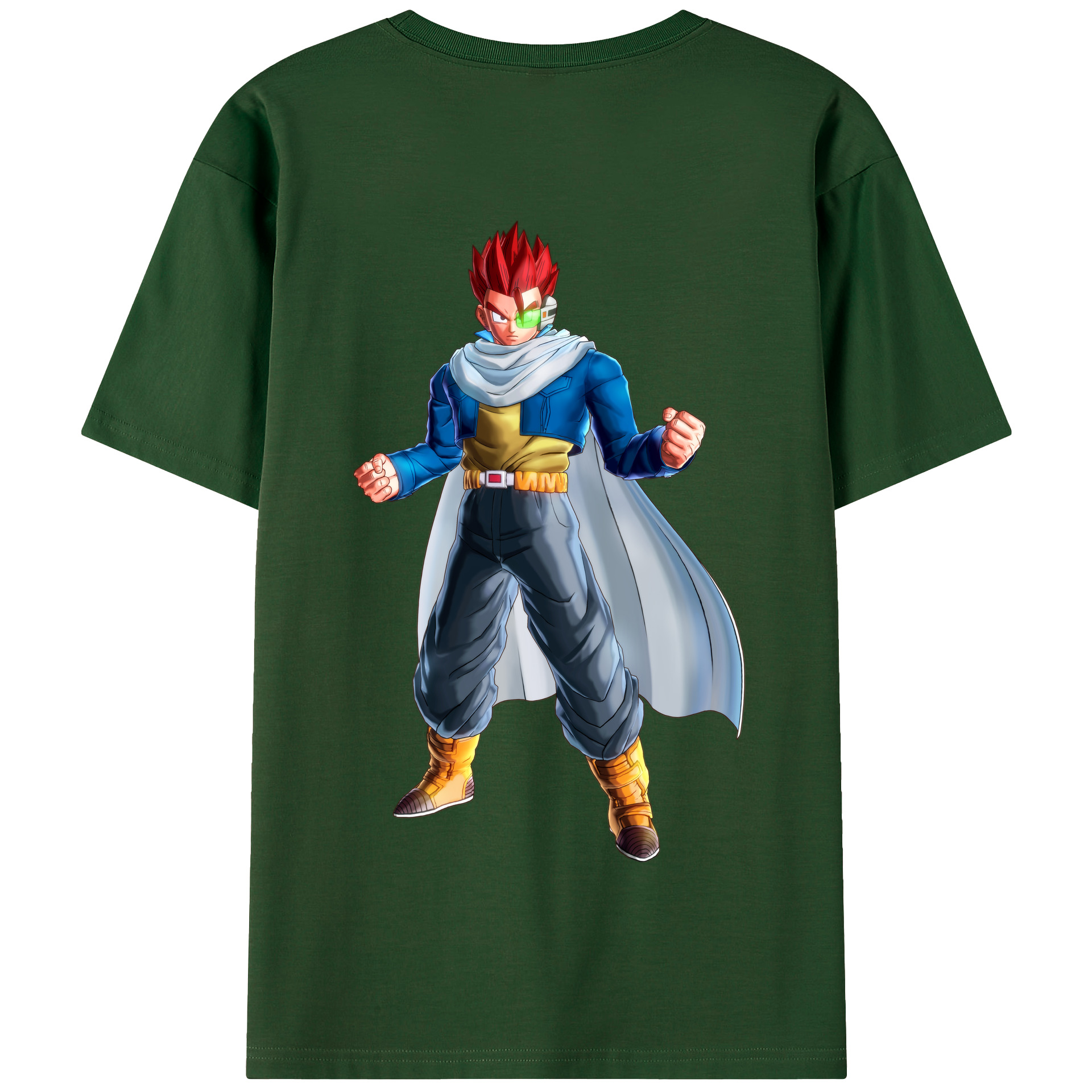 （画像用） ドラゴンボール 孫 悟飯（そんごはん）DRAGON BALL Son Gohan 綿100％半袖Tシャツ（背面プリント）